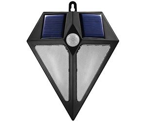 Maclean Energy Lampada Solare da Parete con Sensore di Movimento 6 LED MCE168 2x solar