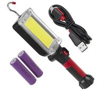 Torcia da officina LED magnetica Maclean 2x1200mAh 700lm USB Type-C/Micro USB