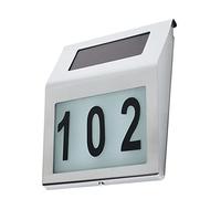 Maclean mce172 pannello solare Solar Civico Acciaio Inossidabile Led Sensore Di Luce Solare Lampada