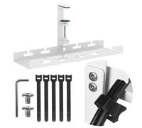 Organizzatore di cavi sottopiano Maclean carico massimo 5 kg bianco MC-105 W