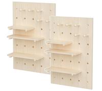 Maclean MC-130 WD - 2 pezzi Organizzatore lavagne in legno 40x60 cm