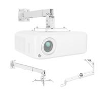 Maclean MC-206 W Supporto Universale Proiettore Parete/Soffitto Bianco 20kg