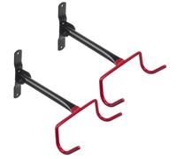 Maclean MC-430 Portabiciclette a parete, orizzontale, 2 pezzi, carico max 30 kg