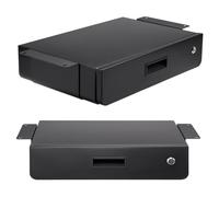 Maclean MC-461 Cassetto ergonomico sotto la scrivania, Organizer Nero, Max 5 kg Cassetto Estraibile