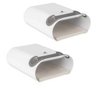 Maclean MC-466 Portabiciclette da parete 2 pezzi, max 25 kg