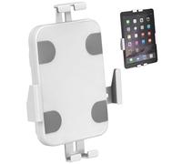 Maclean MC-469W Supporto per tablet pubblicitari, montaggio a parete con dispositivo di blocco, 7,9"-11", universale (Bianco)