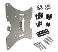 Maclean MC-501 Supporto Universale da parete per TV (Plasma LED LCD) da 23 fino a 50", Distanza dalla parete soli 9 cm (Argento)