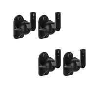 Maclean MC-526 Staffe diffusori, 4 pezzi, Nero