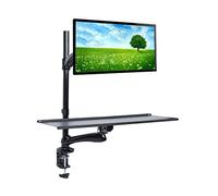 Maclean MC-681 Supporto per Monitor e Tastiera da Scrivania Completamente Regolabile
