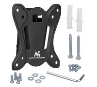 Maclean Mc-715 Supporto TV a Parete 13-27" VESA 100 Max 25Kg Nero