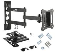 Maclean Supporto da parete TV MC-719 13-27" VESA 50x50/100x100 15 kg Inclinabile -20/+20° 180° Nero