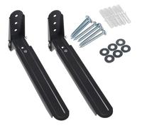 Maclean MC-776 B Supporto per microonde Nero Fino a 20 kg, Lunghezza Regolabile 28,5-42,5 cm, Solido, Costruzione in Metallo, Alta qualità