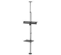 Supporto Stand Porta TV fissaggio soffitto-pavimento telescopico Maclean