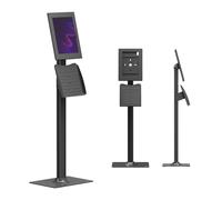 Maclean MC-924 B Supporto da Pavimento per Tablet 12,4-13 pollici con Serratura