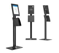 Maclean MC-960 B Supporto da pavimento per tablet 10,9-11" Nero