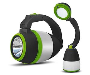 Maclean MC294Lampada da campeggio a LED 3 in 1 Lampada da Tavolo, da Campeggio Torcia 3 modalità d'lluminazione (Batteria: 3xAA 1,5V)