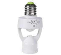 Portalampada sensore movimento crepuscolare Maclean E27 MCE233