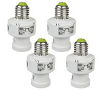 Supporto per lampadina Maclean MCE21W con sensore crepuscolare e timer E27 100W bianco (4)