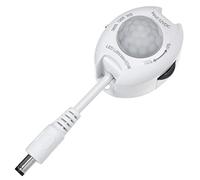 Maclean MCE242 - Rilevatore di movimento a infrarossi, interruttore automatico per strisce a LED di max. 60 W, campo di rilevamento: 120°, fino a 10 m
