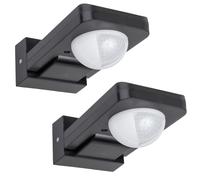 Maclean MCE243 GR PIR sensore di movimento 2 pezzi IP65 2000W