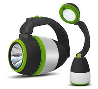 Maclean MCE298 Lampada da campeggio a LED 3 in 1 Lampada da Tavolo, da Campeggio Torcia 3 modalità d'lluminazione (Batteria integrata 1500mAh / funzione power bank)