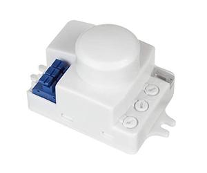 Maclean MCE323 Sensore di Movimento a Microonde a LED RisparmioEnergetico Sensore Crepuscolare