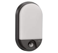 Maclean MCE340 Lampada LED con Sensore di Movimento Automatico a Infrarossi Risparmio Energetico Adatto per Uso Esterno e Interno (Grigio)