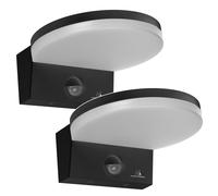 Maclean MCE344 B Lampada LED sensore PIR IP65 15W 1560lm 4000K - 2pz