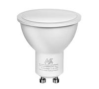 Maclean MCE435 WW 3000K Durevole 220-240V 50 / 60Hz Equivale a 40 watt[classe energetica A +] Facile Installazione GU10 Ideale per Soggiorno Cucina Casa Ufficio (Bianco Caldo, 1x lampadina 5W 400lm)