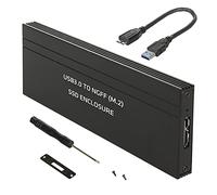 Maclean MCE582 Alloggiamento per Hard Disc Case Esterno USB 3.0 M.2 SDD NGFF Fino a 5 Gbps 2230/2242/2260/2280 mm Supporta Plug & Play UASP