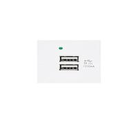 Maclean MCE728W Presa USBx2 con Caricatore doppio, Carica rapida 2,1A, bianco, Ricarica Dispositivi mobili