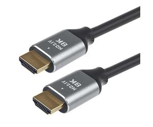 Maclean MCTV-441 Cavo HDMI 2.1a con connettore maschio-maschio placcato oro Cavo 8K ad altissima velocità Larghezza di banda massima di 48 Gb/s 8K FUHD 60Hz 4320p / 4K 120Hz 2160p 2m