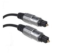 Maclean MCTV-454 Cavo Ottico a Fibre Ottiche Cavo Digitale Toslink a Toslink Cavo Dell'altoparlante Spina Con Contatti Placcati Oro Polybag (3m