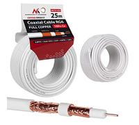MACLEAN MCTV-470 CABLE COAXIAL CABLE RG6 25M 1.02CU+4.8FPE+CU/P+32 * 0.12CU+6.8PVC