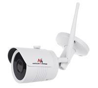 Maclean MCTV-516 Telecamera di sorveglianza WiFi IP/IPC, confezione da 4 5MPx per interni ed esterni, LED a infrarossi per osservazione notturna, IP67 (1,telecamera)