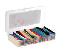 Maclean MCTV-679 Set di guaine termorestringenti, 196 pezzi, 7 colori