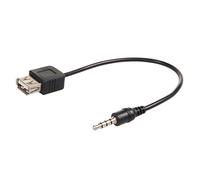 Maclean MCTV-693 cavo jack 3,5 mm OTG (On The Go) ADATTATORE USB Host High Speed
