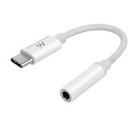 Maclean MCTV-847 Adattatore USB Tipo-C - mini jack da 3,5 mm Collegamento Cuffie a smartphone, Tablet e dispositivi senza Mini jack
