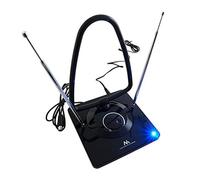 Maclean MCTV-963 - Antenna DVB-T DVB-T2 attiva TV, radio, antenna da interni, 45