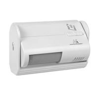Maclean Mini allarme con segnalazione di ingresso con rilevatore di movimento, portata 8 m, alimentato da una batteria da 9 V CC, volume superiore a 70 dB, MCE311 W