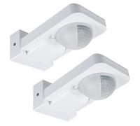 Maclean Rilevatore di movimento PIR MCE243, 2 pezzi, 360° IP65