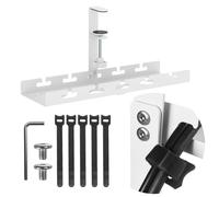 Organizzatore di cavi sottopiano Maclean carico massimo 5 kg bianco MC-105 W