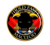 Macleod Clan Scozzese Spilla