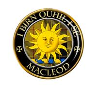 Macleod Di Lewis I Birn Quhil I Se Clan Scozzese Spilla