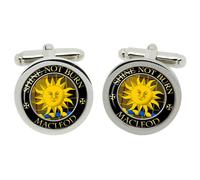 Macleod Di Lewis Shine Non Burn Clan Scozzese Ciondoli In Scatola Di Cromo