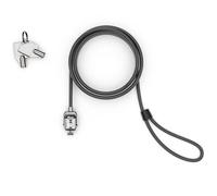 Cavo antifurto Compulocks CL15 Chiave rotonda Nero Argento