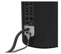 Maclocks Lucchetto di Sicurezza per Mac PRO con Cavo in Acciaio di 2 m, Nero