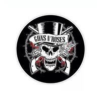 MACMRD Adesivi per Auto 12 Cm * 12 Cm Adesivo per Auto Guns N Roses Finestra Paraurti Decalcomania Impermeabile Accessori Moto Auto Vinile