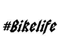 MACMRD Adesivi Per Auto 23X6.7Cm #Bike Life Adesivi Per Auto Decalcomanie Per Auto Divertenti Decal