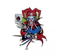 MACMRD Adesivo Per Auto 13,4 Cm * 16,4 Cm Adesivo Per Auto Moto In Pvc Con Decalcomania Joker Malvagio Divertente